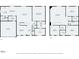 Floor plan showcasing the layout of the home, including the kitchen, living room, and bedrooms at 5817 Thompson Park Blvd, Indianapolis, IN 46237