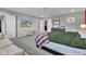 Bright main bedroom with neutral walls, soft carpet and ensuite bathroom at 6622 Cardiff Cir, McCordsville, IN 46055