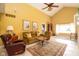 Spacious living room with a fireplace, plush seating, and plenty of space for entertaining guests at 7640 Bay Shore Dr, Indianapolis, IN 46240