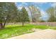The backyard with a privacy fence features a new deck perfect for outdoor activities at 7748 S State Road 39, Clayton, IN 46118
