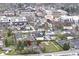 Aerial view of a property near Main Street, highlighting its location and proximity to local amenities at 80 S Richland Ave, Carmel, IN 46032