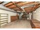 Unfinished basement utility area showcasing exposed ceiling and essential home systems at 80 S Richland Ave, Carmel, IN 46032