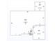 Detailed property map outlining lot dimensions, building footprints, and area measurements at 8106 Captain Dr, Avon, IN 46123