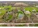 Secluded estate with a pond, tennis court, and lush landscaping offers a private retreat at 8155 Hunt Club Rd, Zionsville, IN 46077