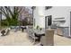 Charming outdoor kitchen and patio area, ideal for entertaining and enjoying outdoor meals at 8155 Hunt Club Rd, Zionsville, IN 46077
