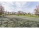 Community tennis court area perfect for staying active at 8155 Hunt Club Rd, Zionsville, IN 46077