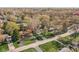 Residential street and manicured lawns with mature trees at 928 Forest Blvd N Dr, Indianapolis, IN 46240