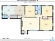 Layout of the main floor at 928 Forest Blvd N Dr, Indianapolis, IN 46240