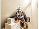 Attic closet with storage at 933 Tecumseh St, Indianapolis, IN 46201