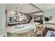 Modern kitchen featuring stainless steel appliances, quartz countertops, and an open layout at 10235 Normandy Way, Fishers, IN 46040