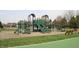 Fun playground area with slides, climbing structures, and a soft landing surface at 10235 Normandy Way, Fishers, IN 46040