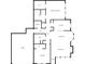 Home layout featuring kitchen, bedrooms, garage and living spaces at 1200 Shadow Ridge Rd, Carmel, IN 46280