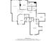 Floor plan displaying the second story with bedrooms, sitting room, walk in closets, and utility spaces at 13758 Foxdale Lake Dr, Carmel, IN 46032