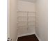 Walk-in pantry with multiple wire racks and storage at 13858 Meadow Lake Dr, Fishers, IN 46038