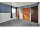 Bedroom with plush carpeting, neutral paint, and closet, perfect for relaxation and comfort at 1457 Biloxi Ln, Beech Grove, IN 46107