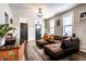 Comfortable living room with ample seating and stylish decor at 1626 S Delaware St, Indianapolis, IN 46225