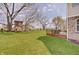 Expansive backyard featuring a charming treehouse and a deck for outdoor enjoyment at 16994 Folly Brook Rd, Noblesville, IN 46060