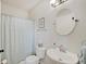 Well-maintained full bath with a shower and modern fixtures at 16994 Folly Brook Rd, Noblesville, IN 46060