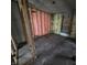 View of unfinished walls and flooring at 1704 E Kirk St, Muncie, IN 47303