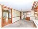 Kitchen with wood cabinets and view of other rooms at 2001 S I St, Elwood, IN 46036