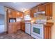 Functional kitchen with plentiful cabinet space and modern appliances at 2088 Brandywine Ln, Martinsville, IN 46151