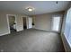 Spacious bedroom features a large window and closet at 2344 Orchard Creek Dr, Columbus, IN 47201
