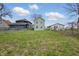 Large backyard with green lawn at 2352 Stuart St, Indianapolis, IN 46218