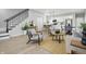 Comfortable living room featuring stylish decor, a staircase, and an open layout at 2352 Stuart St, Indianapolis, IN 46218