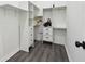 Custom closet with shelving and drawers perfect for organized storage at 2428 N Gale St, Indianapolis, IN 46218