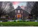 Distinguished home with charming curb appeal, beautiful landscaping, and a welcoming entrance at 290 Breakwater Dr, Fishers, IN 46037