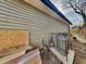 Exterior showcasing siding, central air unit and natural light, perfect for enjoying the outdoors at 334 N Chester Ave, Indianapolis, IN 46201
