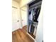 Hallway closet with mirror slider doors at 4414 Hickory Grove Blvd, Greenwood, IN 46143