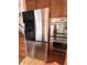 Stainless steel refrigerator and oven with modern finishes in a well-lit kitchen at 4414 Hickory Grove Blvd, Greenwood, IN 46143