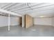 Spacious unfinished basement with exposed ductwork and painted ceiling at 443 Quincy Pl, Westfield, IN 46074