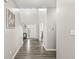 Inviting foyer featuring soaring ceilings, wood flooring and an elegant entry, creating a great first impression at 474 Pekin Way, Pendleton, IN 46064