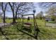 A swing set and mature trees enhance this spacious yard, great for Gathering fun at 506 N County Road 900 E, Avon, IN 46123
