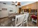Dining area with modern table set and lots of natural light at 506 N County Road 900 E, Avon, IN 46123