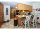 Well-equipped kitchen with granite countertops and modern appliances at 506 N County Road 900 E, Avon, IN 46123