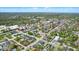 Aerial view showcasing a vibrant cityscape with diverse architecture, lush green spaces, and bustling streets at 516 S 10Th St, Noblesville, IN 46060