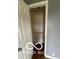 Bedroom closet with built-in storage at 517 Dicks St, Lebanon, IN 46052