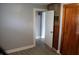 A bedroom featuring new, light-colored flooring, complementing the light, neutral wall paint and white trim at 548 S Vine St, Indianapolis, IN 46241