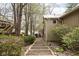 Backyard with wooden steps leading to the waterfront at 6948 Eagle Dr, Nineveh, IN 46164