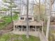 Multi-level backyard deck perfect for entertaining guests at 6948 Eagle Dr, Nineveh, IN 46164