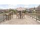Inviting deck with seating, perfect for enjoying waterfront views and outdoor dining at 6948 Eagle Dr, Nineveh, IN 46164