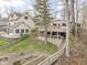 Beautiful multi-level deck perfect for outdoor living and entertaining in this lakeside property at 6948 Eagle Dr, Nineveh, IN 46164