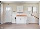 Organized garage with utility sink, cabinets, and plenty of storage space at 6948 Eagle Dr, Nineveh, IN 46164