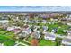 Panoramic aerial view showcasing a serene neighborhood with lush greenery at 8312 Eagles Nest Dr, Avon, IN 46123