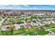 Beautiful aerial view of homes nestled within a well-established community at 8312 Eagles Nest Dr, Avon, IN 46123