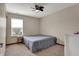 Bedroom with neutral walls and carpet flooring at 8312 Eagles Nest Dr, Avon, IN 46123
