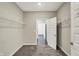 Walk-in closet with ample shelving for storage and easy access to other rooms at 8570 Hudson Way, Brownsburg, IN 46112